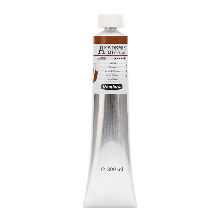 Olejové barvy Schmincke AKADEMIE 200 ml – 606 sienna