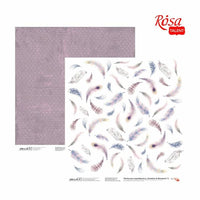 Scrapbookingové papíry 30,48 x 30,48 cm Emoce a romantika – No. 5