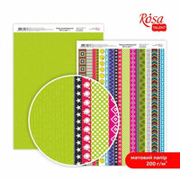 Scrapbookingové papíry Buď barevný A4 – No. 7