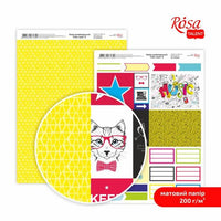 Scrapbookingové papíry Color Style A4 – No. 8