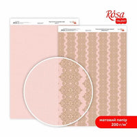 Scrapbookingové papíry Lace A4 – No. 5
