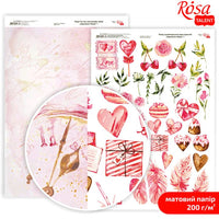Scrapbookingové papíry Love Mood A4 – No. 7