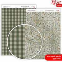 Scrapbookingové papíry A4 v pánském stylu – No. 5