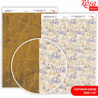 Scrapbookingové papíry A4 v pánském stylu – No. 6