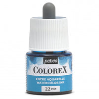 Pebeo Colorex tekutý akvarel 45 ml – Azurová