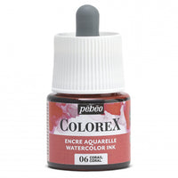 Pebeo Colorex tekutý akvarel 45 ml – Korálová