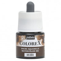 Pebeo Colorex tekutý akvarel 45 ml – Sepie