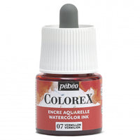Pebeo Colorex tekutý akvarel 45 ml – Rumělka
