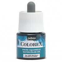 Pebeo Colorex tekutý akvarel 45 ml – Lahvově zelená