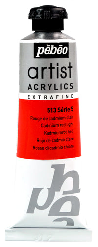 Pebeo Artist akrylová barva 37 ml – Kadmium červené světlé