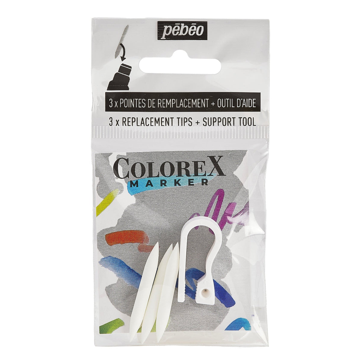 Pebeo Colorex sada náhradních hrotů do fixů 1 mm – 3 ks