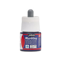 Mramorovací barva Pebeo Marbling 45 ml – Ultramarínová modř