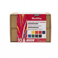 Pebeo Marbling sada mramorovacích barev 10 x 45 ml