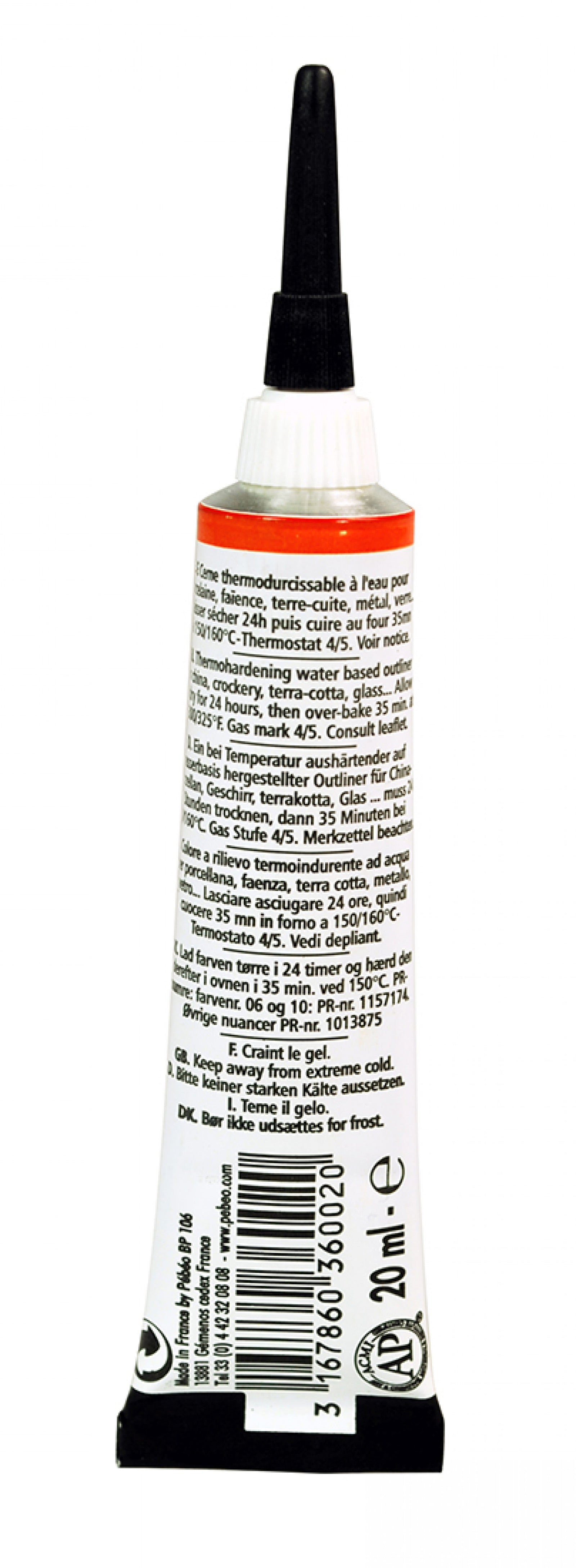 Pebeo Porcelaine 150 reliéfní kontura na porcelán 20 ml