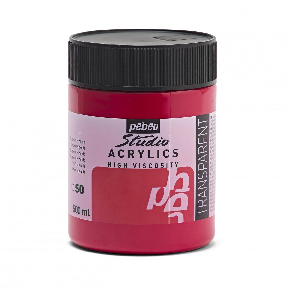 Pebeo Studio akrylová barva 500 ml – Magenta