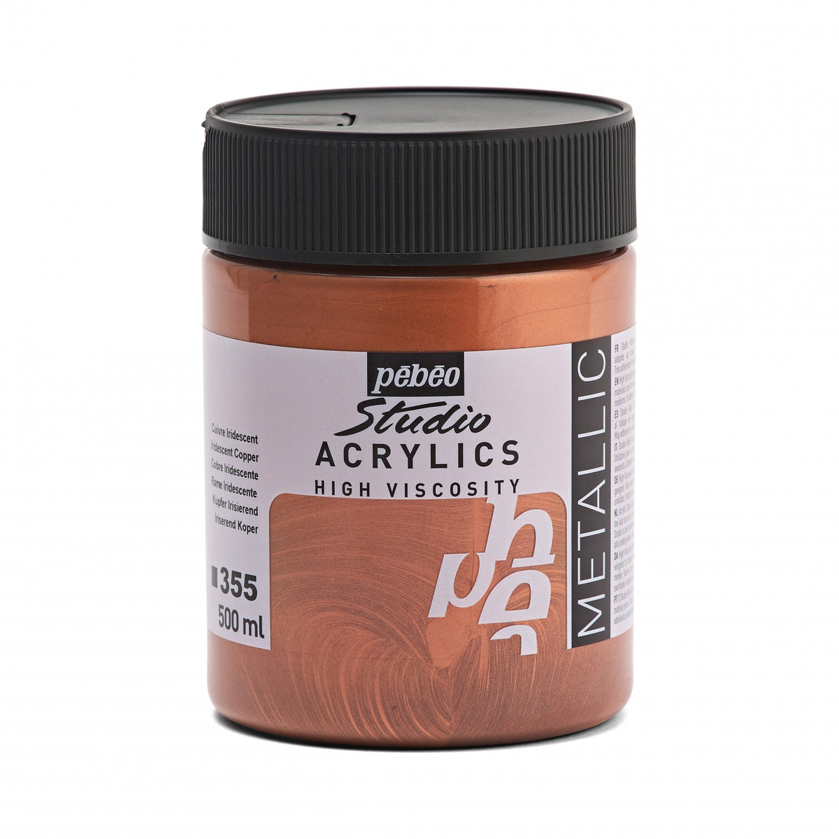 Pebeo Studio akrylová barva 500 ml – Měděná