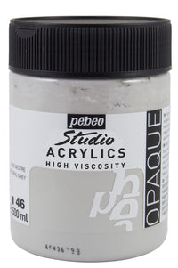 Pebeo Studio akrylová barva 500 ml – Neutrální šedá