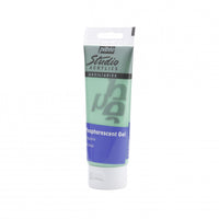 Pebeo Studio akrylový gel 100 ml Phosphorescent Turquoise