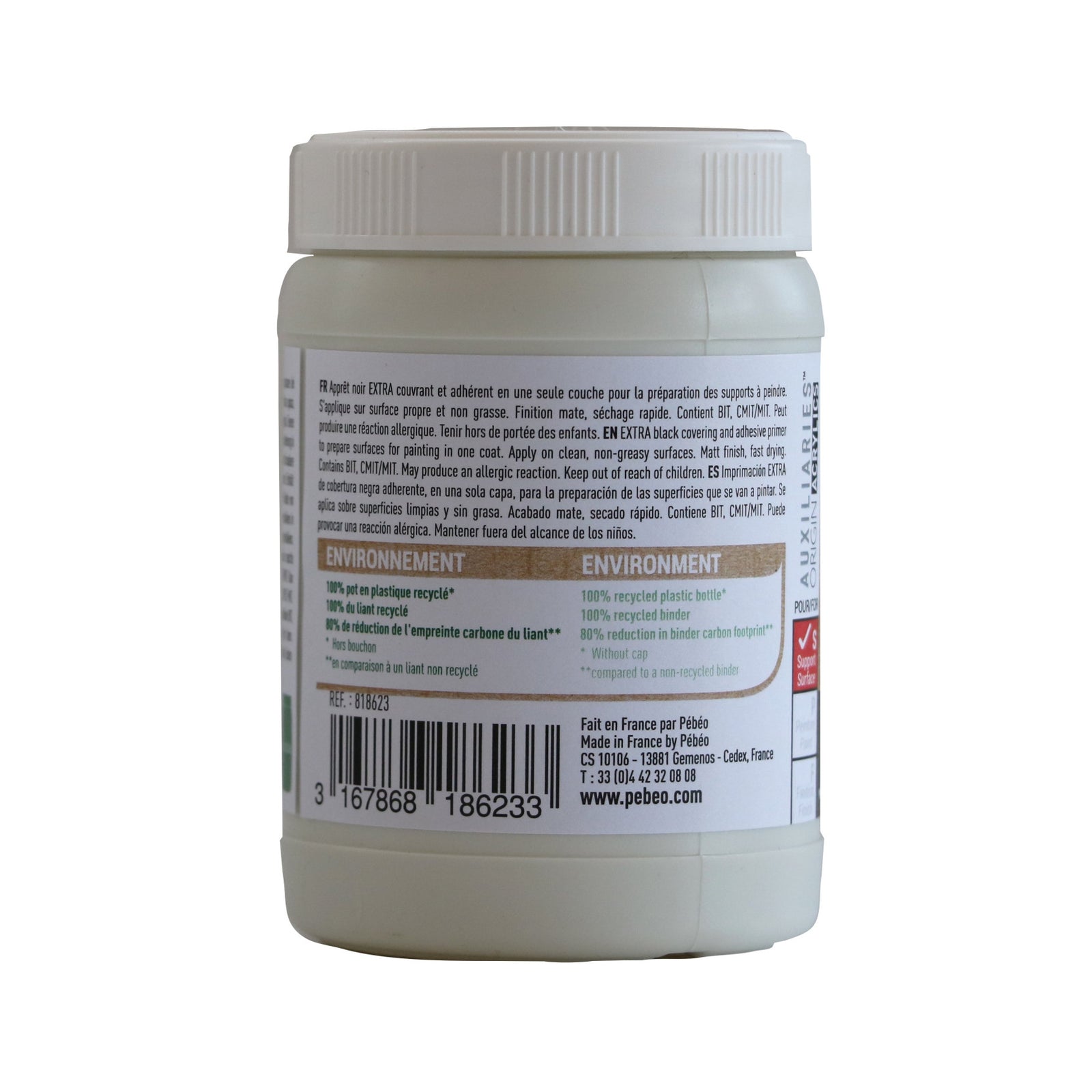 Pebeo Studio černý šeps 225 ml