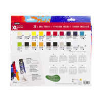 Pebeo Studio XL sada olejových barev 20 x 20 ml se štětcem