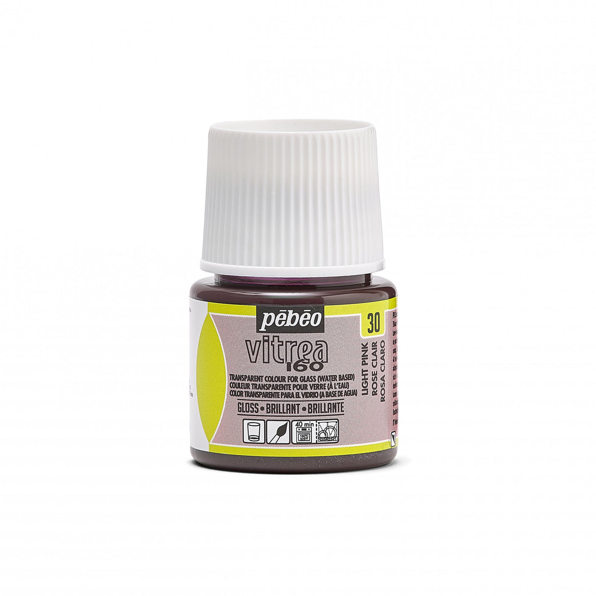 Vitrážová barva na sklo Pebeo Vitrea 160 lesklá 45 ml