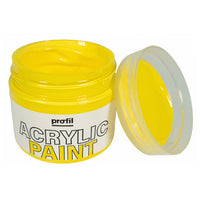 Akrylové barvy Acrylic Paint 50 ml - Profil – fluo žltá
