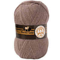 Pletací příze Madame Tricote Paris Merino Gold 100 g - hnědá