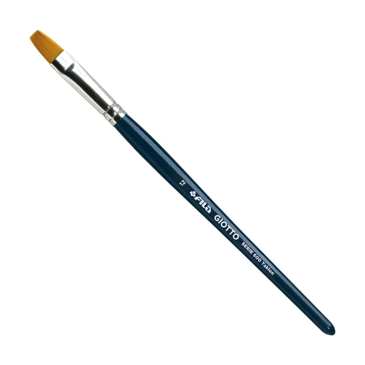Plochý syntetický štětec GIOTTO Série 600 Taklon