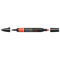 Popisovač Winsor & Newton Promarker neon – SPARK červená