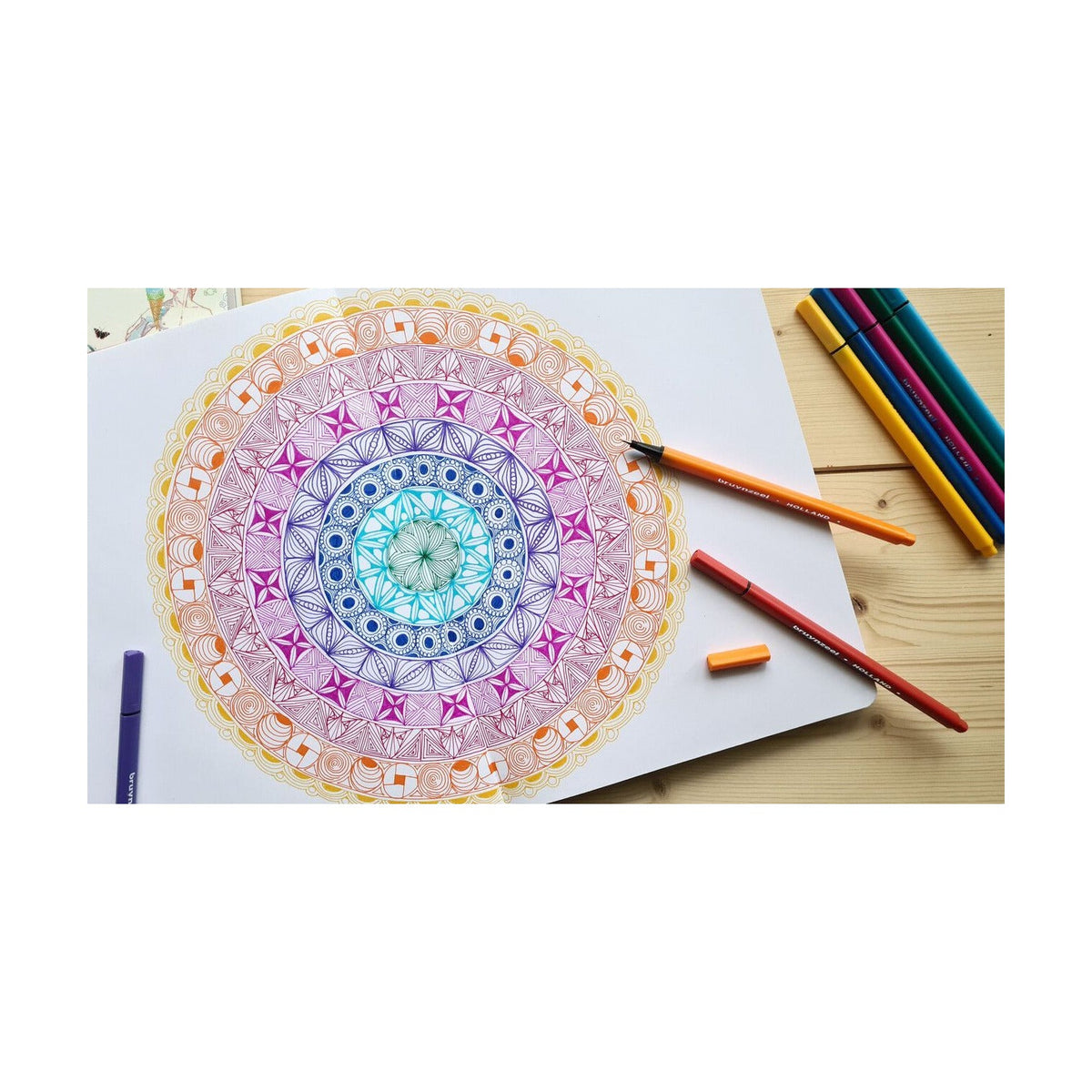 Popisovače Bruynzeel Fineliner 0,4 mm