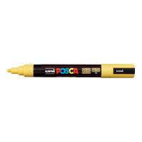 Posca PC-5M akrylový popisovač, 1,8 – 2,5 mm, slámová (73)