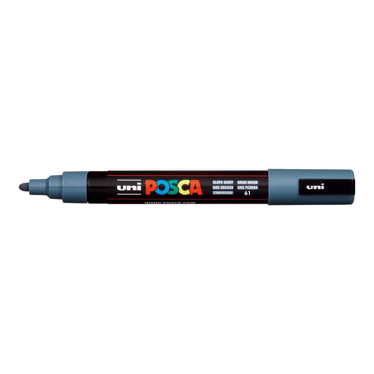 Posca popisovač PC-5M, 1,8 – 2,5 mm, břidlicová