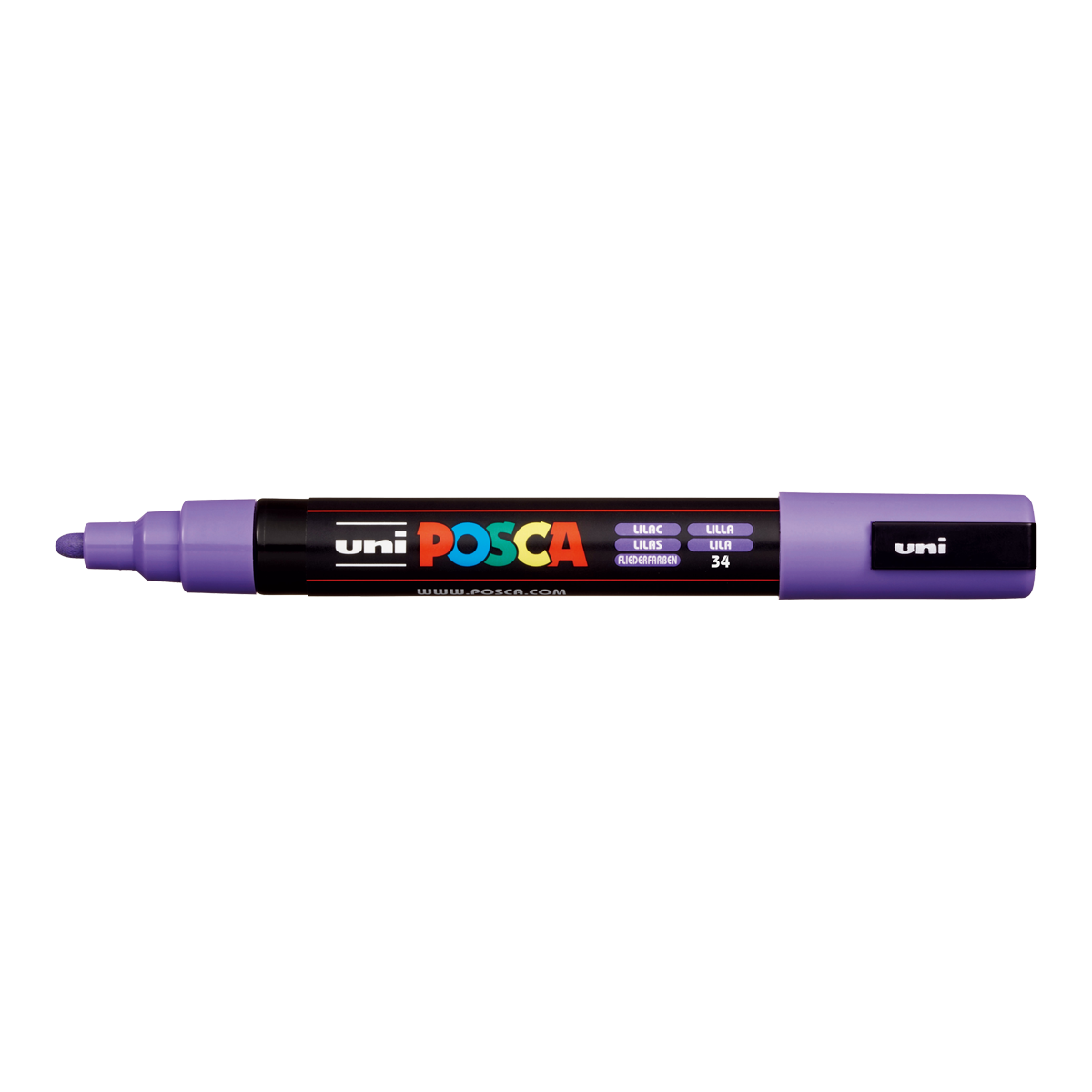 Posca popisovač PC-5M, 1,8 – 2,5 mm, lila (34)