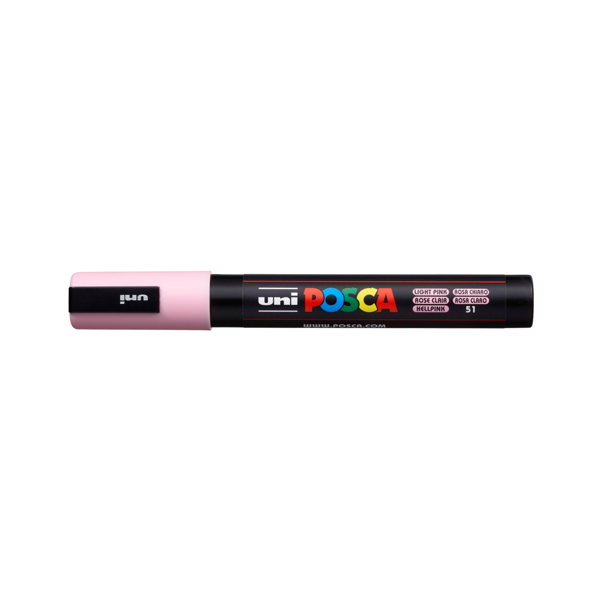 Posca popisovač PC-5M, 1,8 - 2,5 mm, světle růžová (51)