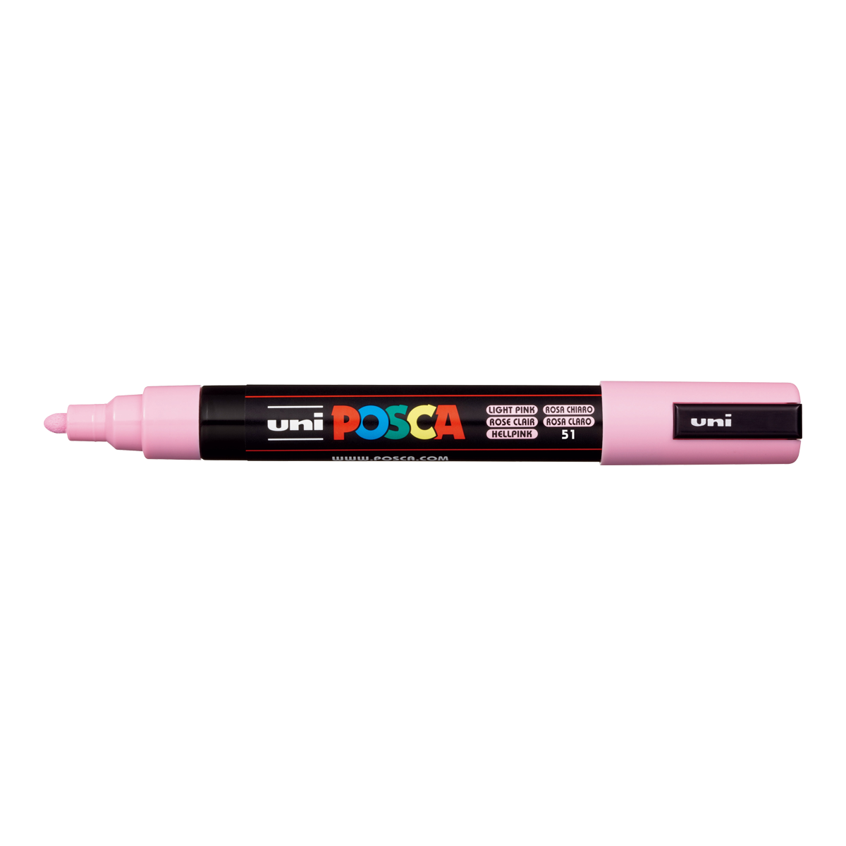Posca popisovač PC-5M, 1,8 - 2,5 mm, světle růžová (51)