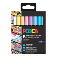 Posca sada popisovačů pastelové barvy (8 ks)