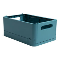 Skládací úložný box SKANDI Recycled PP MIDI – petrolej