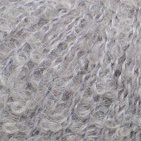 Příze La Mia Alpaca Boucle 50 gr – sivá