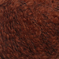 Příze La Mia Alpaca Boucle 50 gr – tmavohnedá