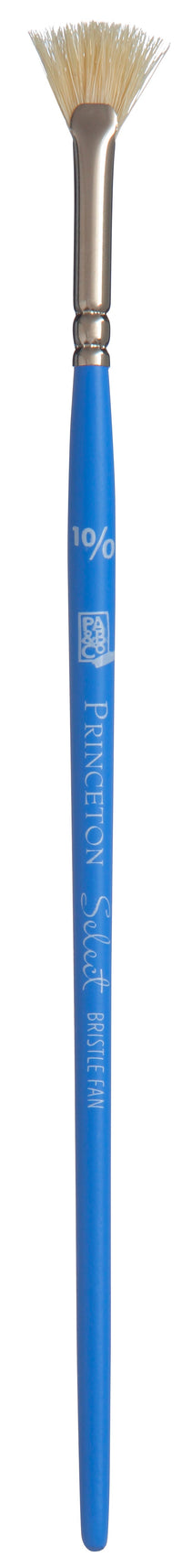 Univerzální vějířový štětec PRINCETON Select Fan 10/0 s přírodními prasečími štětinami