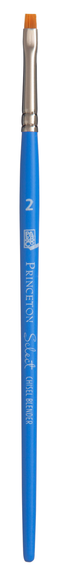 Plochý umělecký štětec PRINCETON Select Chisel Blender s krátkou násadkou – 2