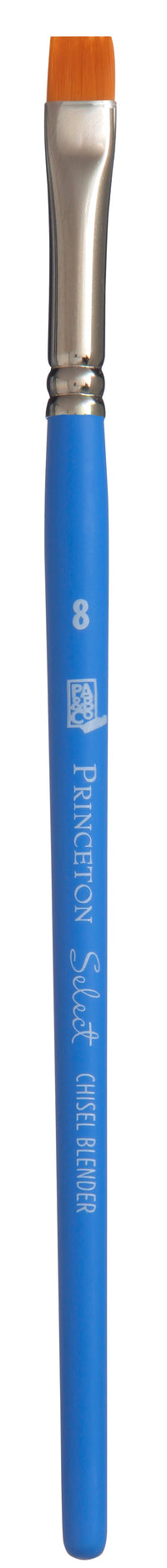 Plochý umělecký štětec PRINCETON Select Chisel Blender s krátkou násadkou – 8