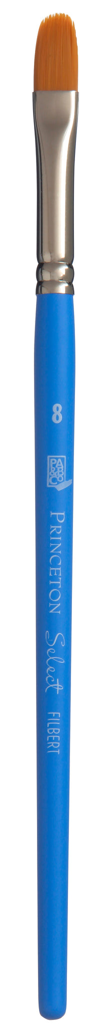 Syntetický štětec PRINCETON Select filbert s krátkou násadkou – 8
