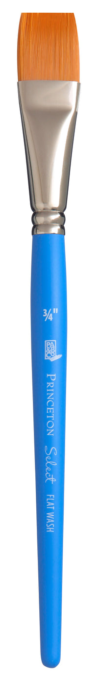 Univerzální plochý štětec PRINCETON Select Flat Wash s krátkou násadkou