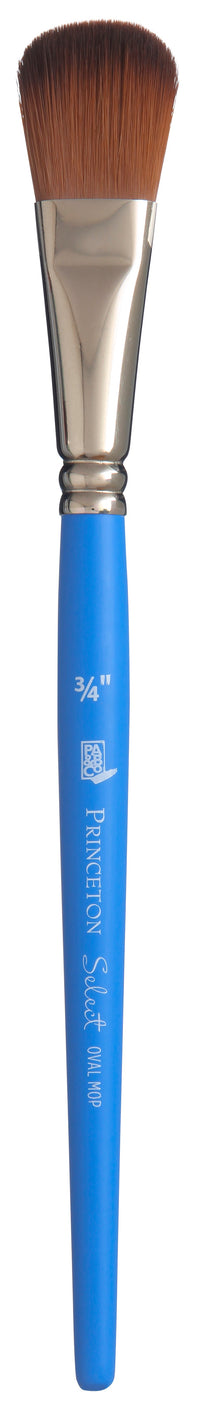Univerzální oválný štětec PRINCETON Select Oval Mop s krátkou násadkou