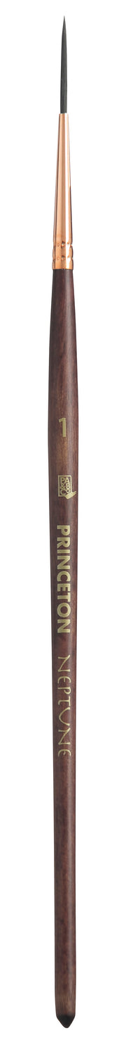 Akvarelový štětec PRINCETON Neptune Script Liner s krátkou násadkou – 1