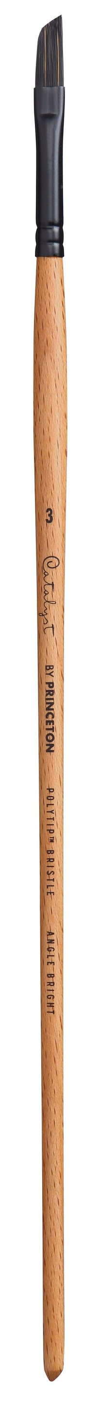 PRINCETON Catalyst syntetický štětec s dlouhou násadou – Šikmý plochý krátký 3