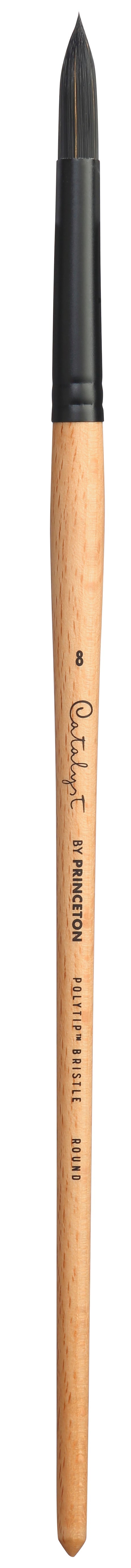 Kulatý štětec PRINCETON Catalyst Polytip s dlouhou násadkou – 8