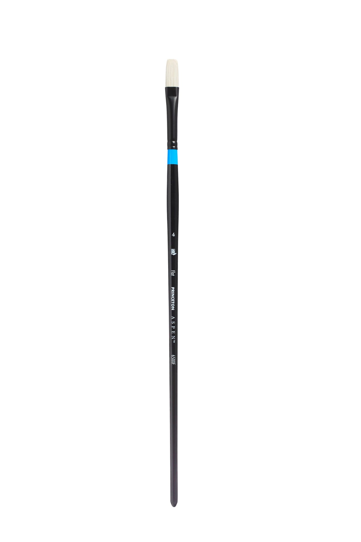 Plochý štětec PRINCETON Aspen s dlouhou násadou – 4