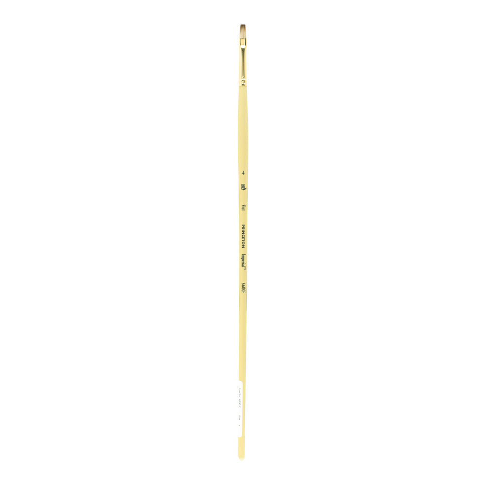 Plochý štětec na olej PRINCETON Imperial Synthetic Mongoose s dlouhou násadou – 4